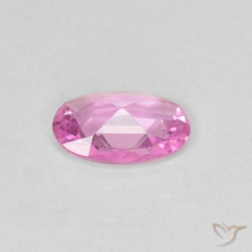 9,17 ctw natürlicher pink Saphir, Oval, VVS
