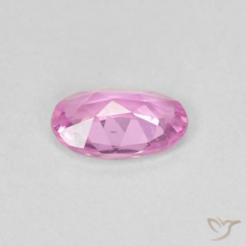 9,17 ctw natürlicher pink Saphir, Oval, VVS
