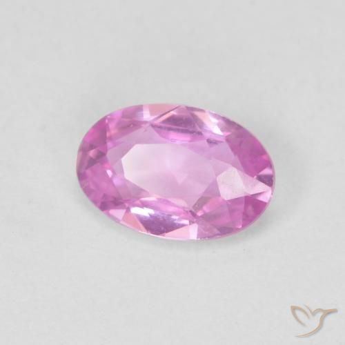 9,17 ctw natürlicher Purpur Rosa Saphir, Oval, VVS