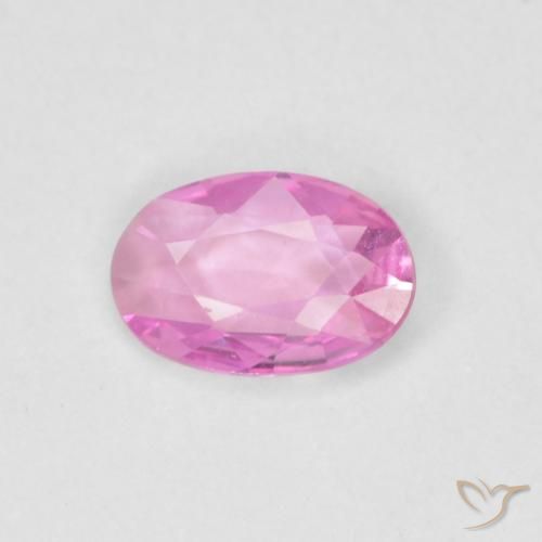 0.36ct Natürlicher Königslila Rosa Saphir, Oval, VVS