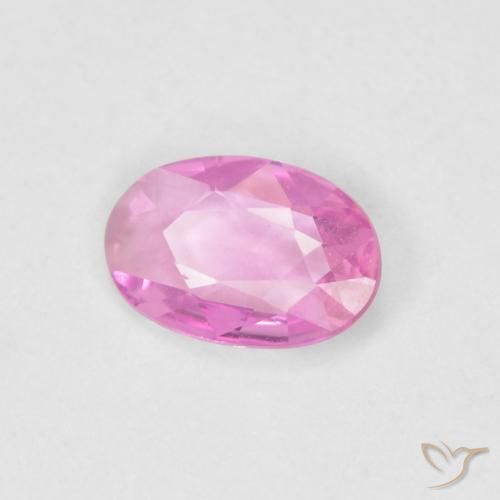 9,17 ctw natürlicher Königslila Rosa Saphir, Oval, VVS