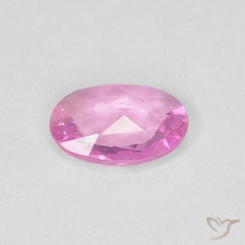 9,17 ctw natürlicher Königslila Rosa Saphir, Oval, VVS