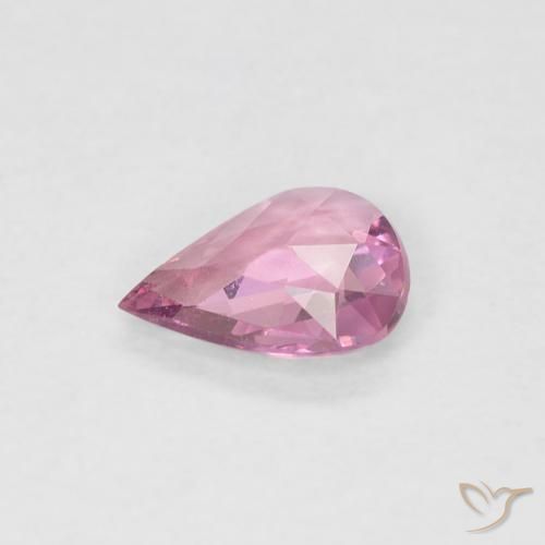 9,17 ctw natürlicher Lila-rosa Saphir, Birnenform, VS