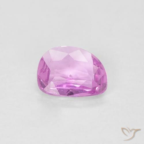 0.40ct Natürlicher Helles Royal Lila Pink Saphir, Fantasie, VS