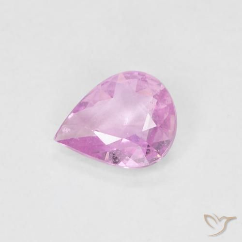 9,17 ctw natürlicher Helles Royal Lila Pink Saphir, Birnenform, VS