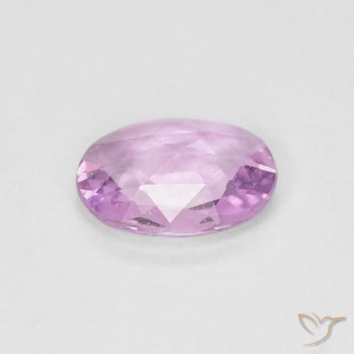9,17 ctw natürlicher hellrosa Saphir, Oval, VS