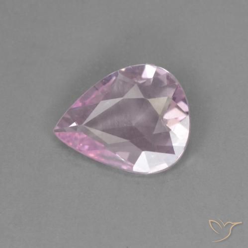 0.33ct Natürlicher Kirschrosa-Ton Saphir, Birnenform, VVS