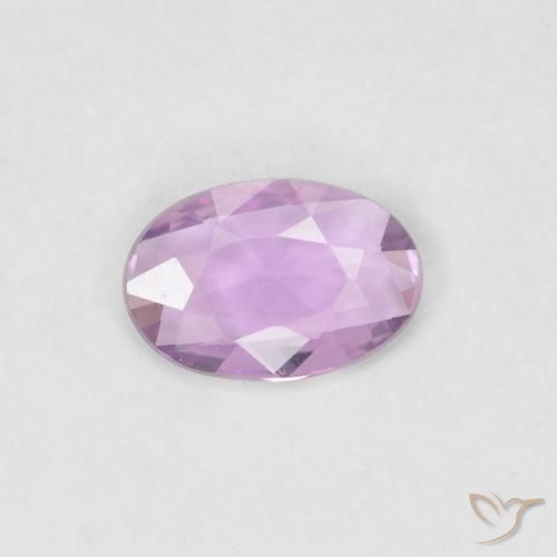 0.32ct Natürlicher Pink Lila Saphir, Oval, VVS