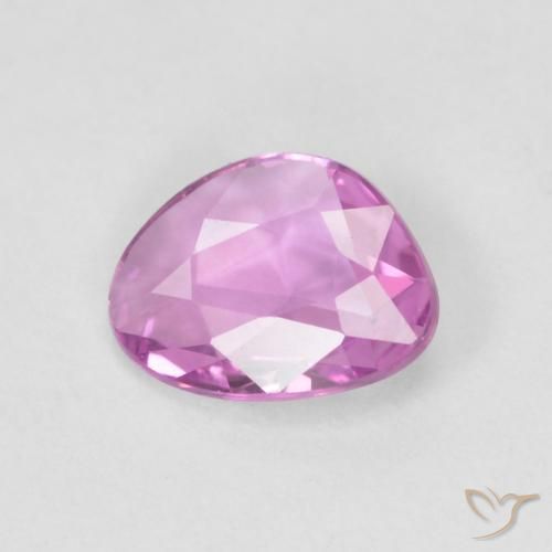 0.60ct Natürlicher Helles Rosa-Lila Saphir, Fantasie, VVS