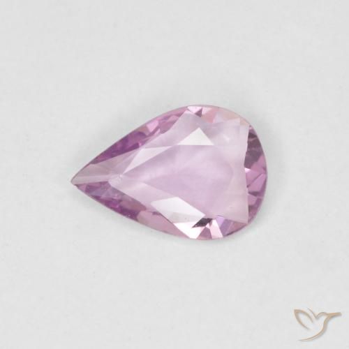 0.36ct Natürlicher helllila- Saphir, Birnenform, VVS