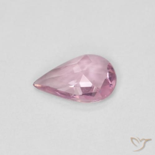 9,17 ctw natürlicher hellrosa Saphir, Birnenform, VVS
