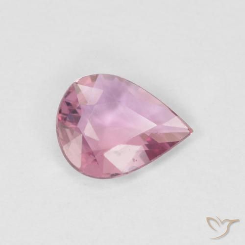 9,17 ctw natürlicher Helles Magenta Saphir, Birnenform, VVS-VS