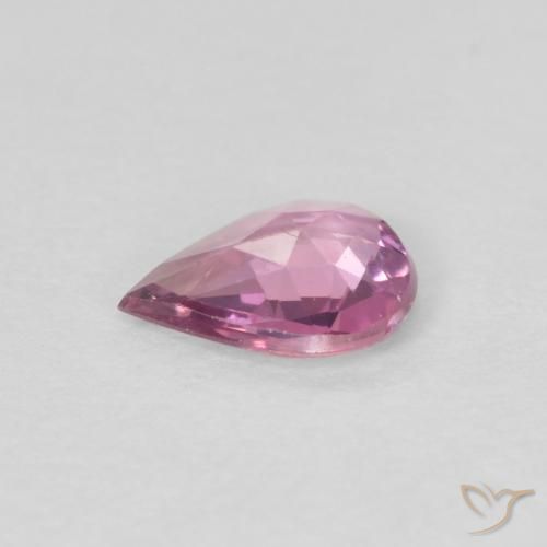 9,17 ctw natürlicher Helles Magenta Saphir, Birnenform, VVS-VS