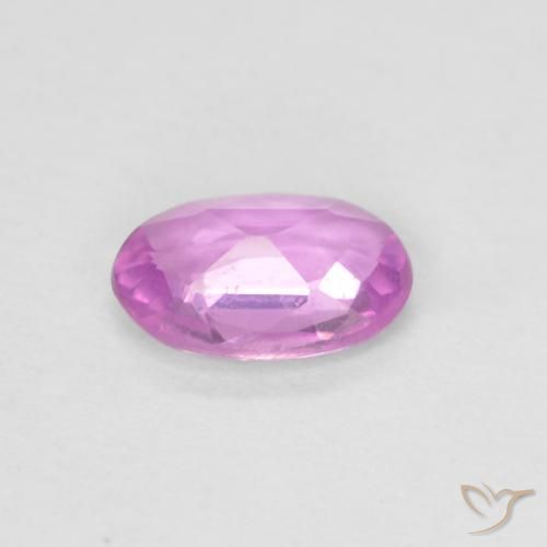 9,17 ctw natürlicher Intensives Pink-Lila Saphir, Oval, VVS-VS