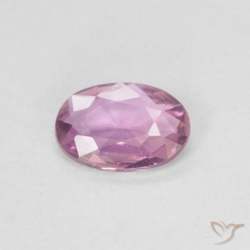 0.41ct Natürlicher Helles Magenta Saphir, Oval, VVS-VS