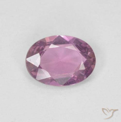 0.75ct Natürlicher Lila-rosa Saphir, Oval, VS
