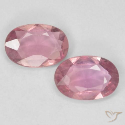 0.89ctw Natürlicher hellrosa Saphir, Oval, VS