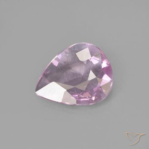 0.40ct Natürlicher Kirschrosa Saphir, Birnenform, VVS