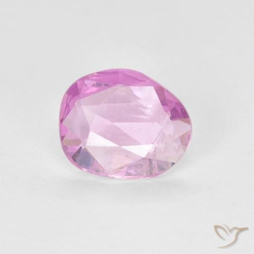 0.58ct Natürlicher Mittelrosa Saphir, Fantasie, VVS