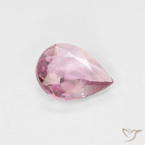 9,17 ctw natürlicher pink Saphir, Birnenform, VVS