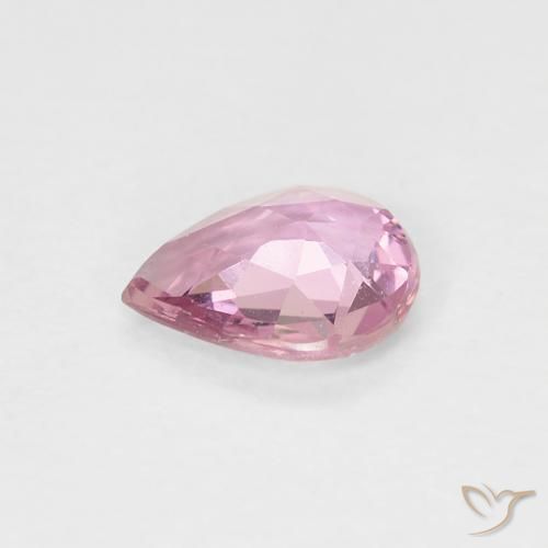 9,17 ctw natürlicher pink Saphir, Birnenform, VVS