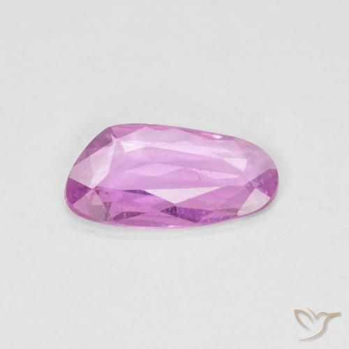 0.65ct Natürlicher Helles Rosa-Lila Saphir, Fantasie, VS