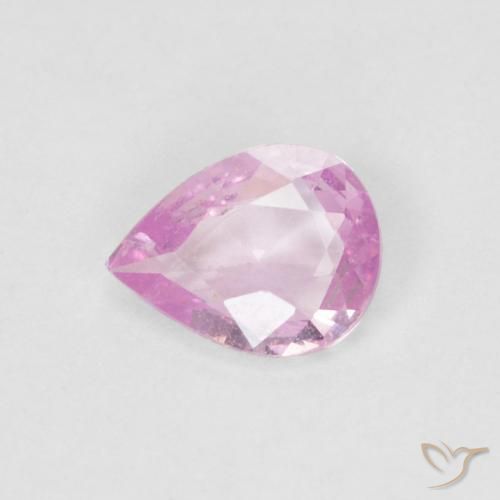 9,17 ctw natürlicher Helles Royal Lila Pink Saphir, Birnenform, VS