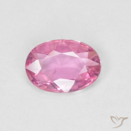 0.60ct Natürlicher pink Saphir, Oval, VS
