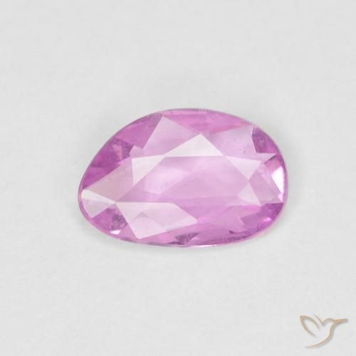 0.40ct Natürlicher Helles Royal Lila Pink Saphir, Fantasie, VS