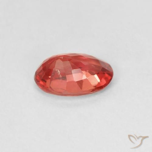 9,17 ctw natürlicher Mittelrot Saphir, Oval, VVS-VS