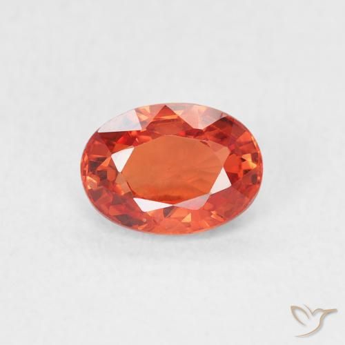 9,17 ctw natürlicher Intensives Rot Saphir, Oval, VS