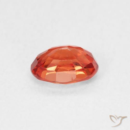 9,17 ctw natürlicher Intensives Rot Saphir, Oval, VS