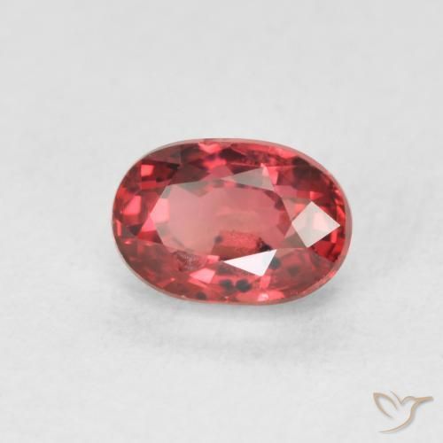 9,17 ctw natürlicher tiefrot Saphir, Oval, VS