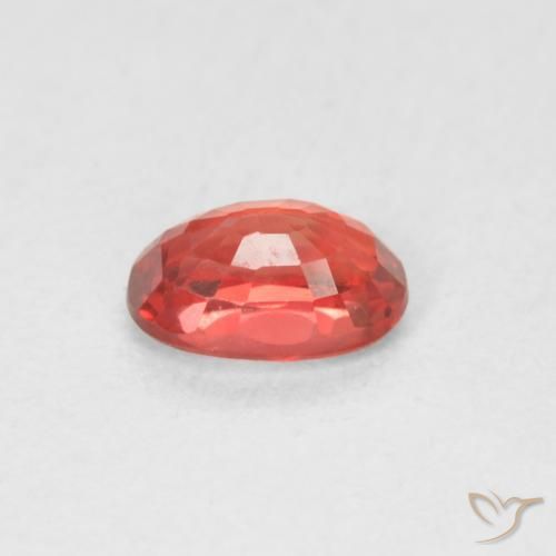 9,17 ctw natürlicher Leuchtendes Purpurrot Saphir, Oval, VVS-VS