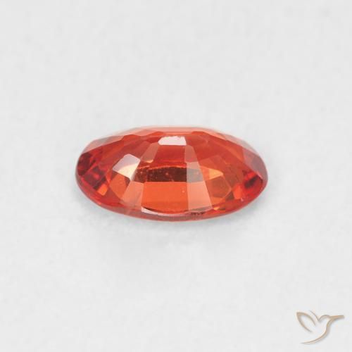 9,17 ctw natürlicher Mittelrot Saphir, Oval, VVS-VS