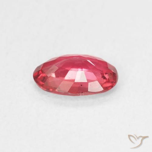 9,17 ctw natürlicher Mittelrot Saphir, Oval, VVS-VS