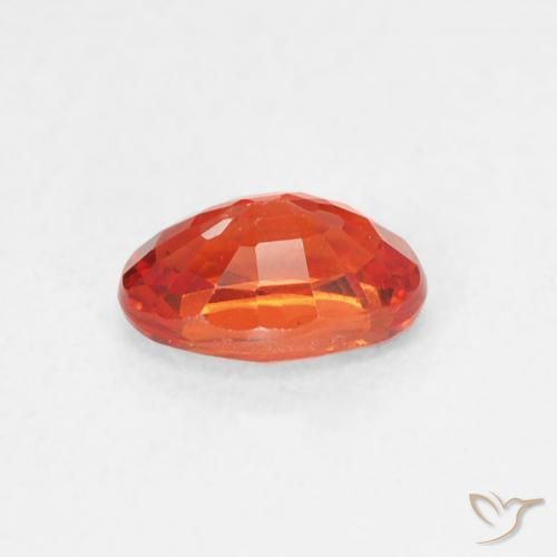 9,17 ctw natürlicher Mittelorange Saphir, Oval, VS