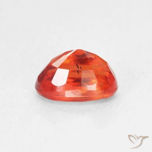 9,17 ctw natürlicher Warmes Orange Saphir, Oval, VS