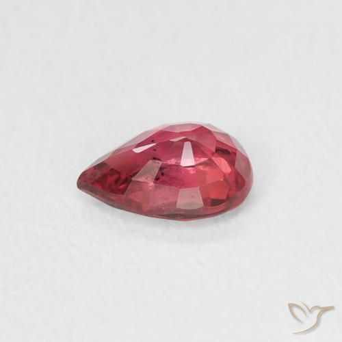 9,17 ctw natürlicher Lila Rot Saphir, Birnenform, VS