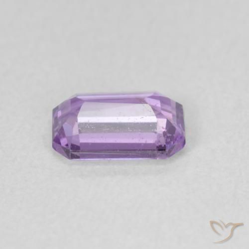 9,17 ctw natürlicher Hellrosa Violett Saphir, Oktagonschliff, VS
