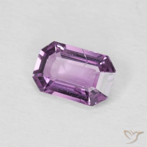 9,17 ctw natürlicher Medium Dark-Purple Saphir, Oktagonschliff, VS-SI