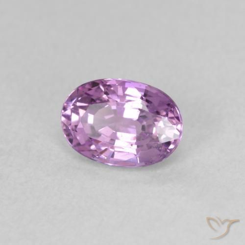 9,17 ctw natürlicher Mittleres Rosa-Lila Saphir, Oval, VS