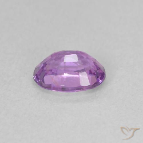 9,17 ctw natürlicher Mittleres Rosa-Lila Saphir, Oval, VS
