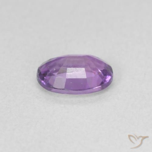 9,17 ctw natürlicher tiefviolett Saphir, Oval, VVS