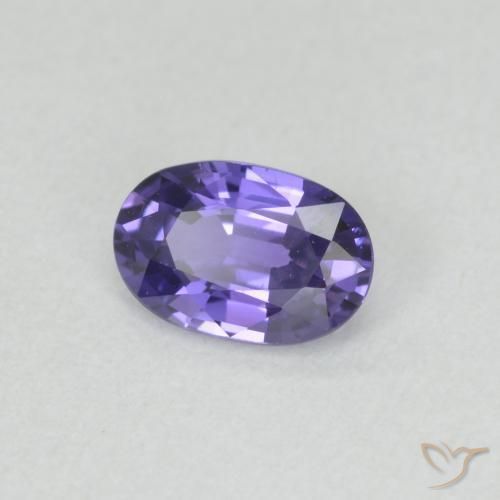 9,17 ctw natürlicher tieflila Saphir, Oval, VVS
