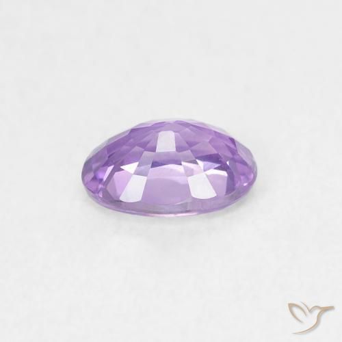 9,17 ctw natürlicher Mittelrosa Violett Saphir, Oval, VS