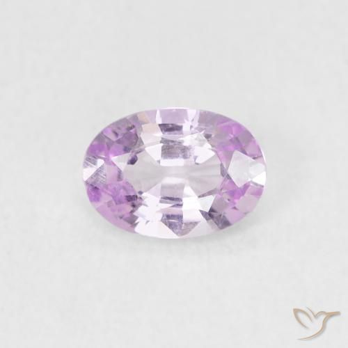 0.54ct Natürlicher Sehr helles Königsrosa Saphir, Oval, VVS