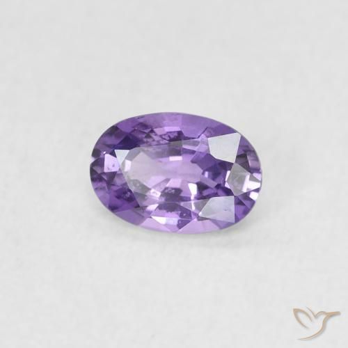 9,17 ctw natürlicher Helles Traubenviolett Saphir, Oval, VVS-VS