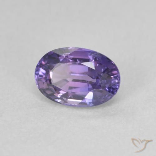 9,17 ctw natürlicher tiefviolett Saphir, Oval, VVS-VS