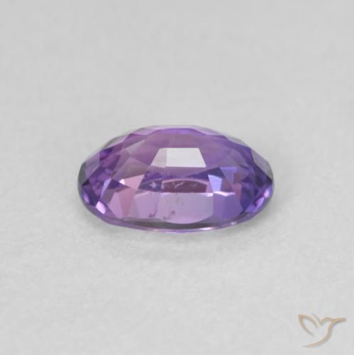 9,17 ctw natürlicher Medium Dark-Purple Saphir, Oval, VVS-VS